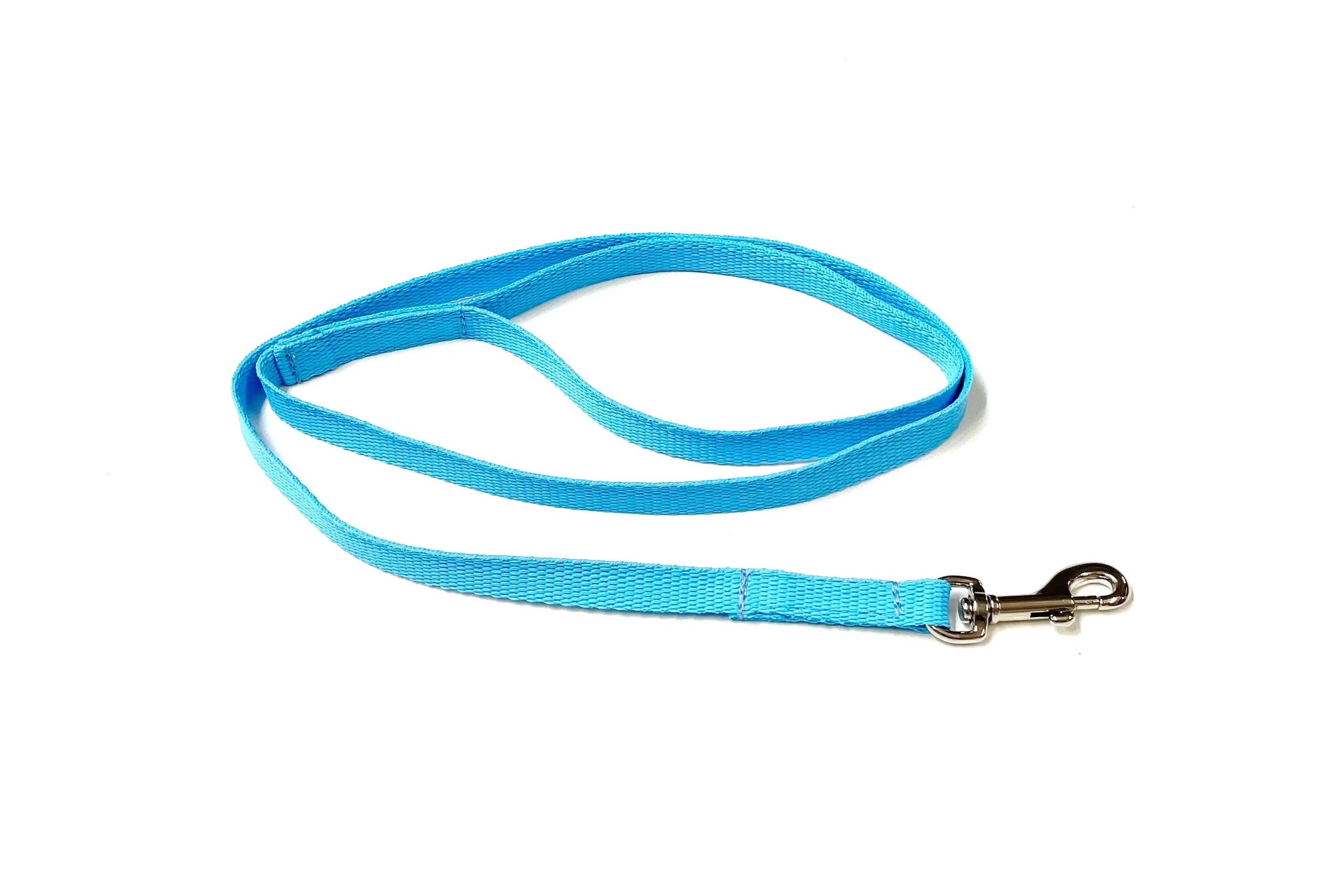 76" Long Dog Walking Lead Puppy Leash 13mm Wide Strong Durable Webbing In 19 Colours