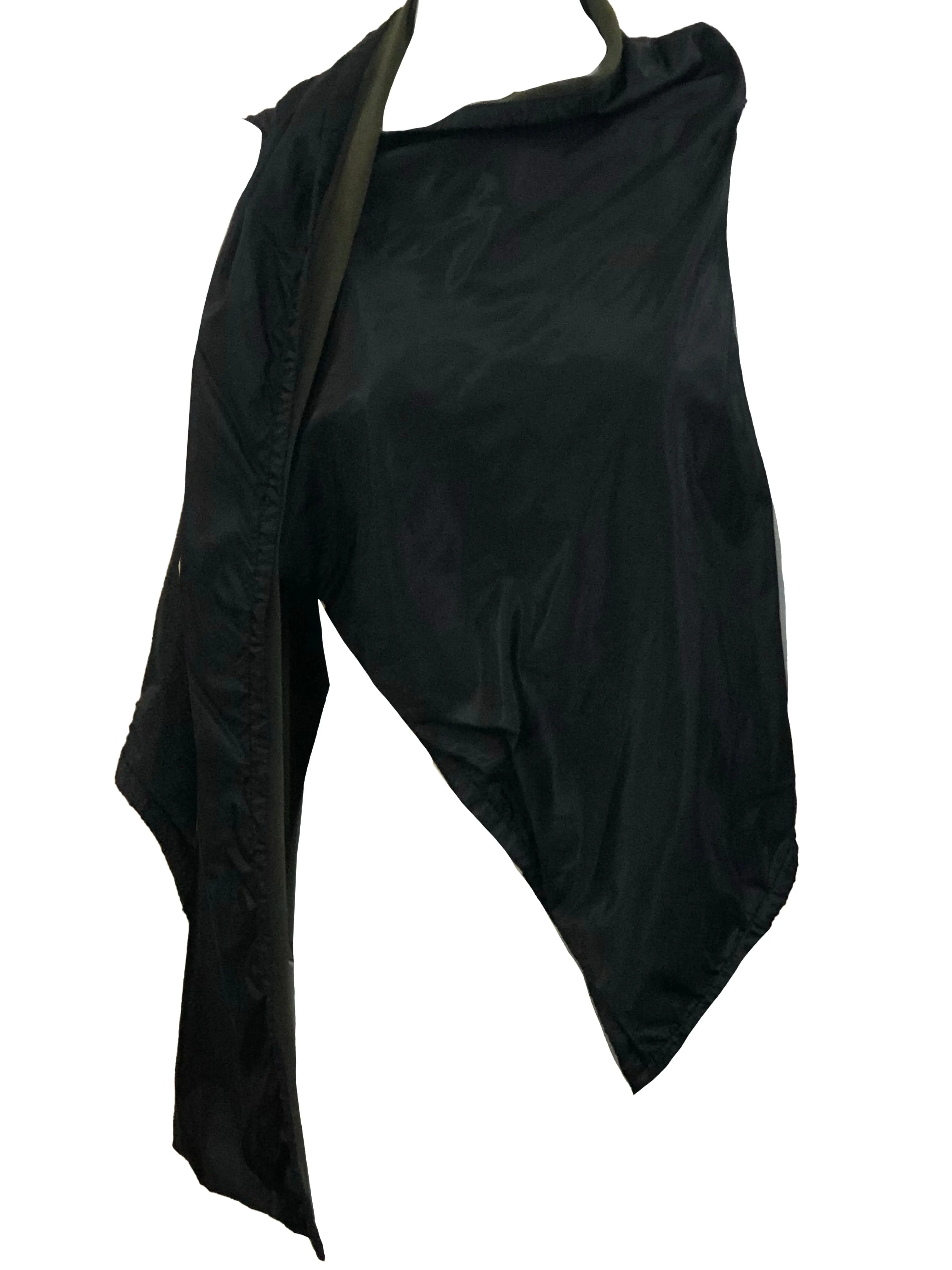 Ann Demuelemeester 2 Piece Nylon Vest Ensemble