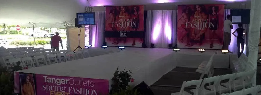 Custom Printed Stage Skirt Any Custom Size - All Over Print