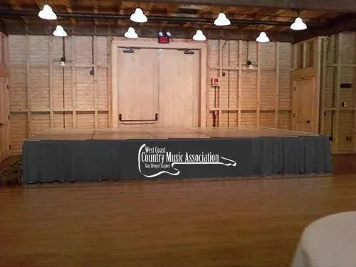 Custom Printed Stage Skirt Any Custom Size - All Over Print