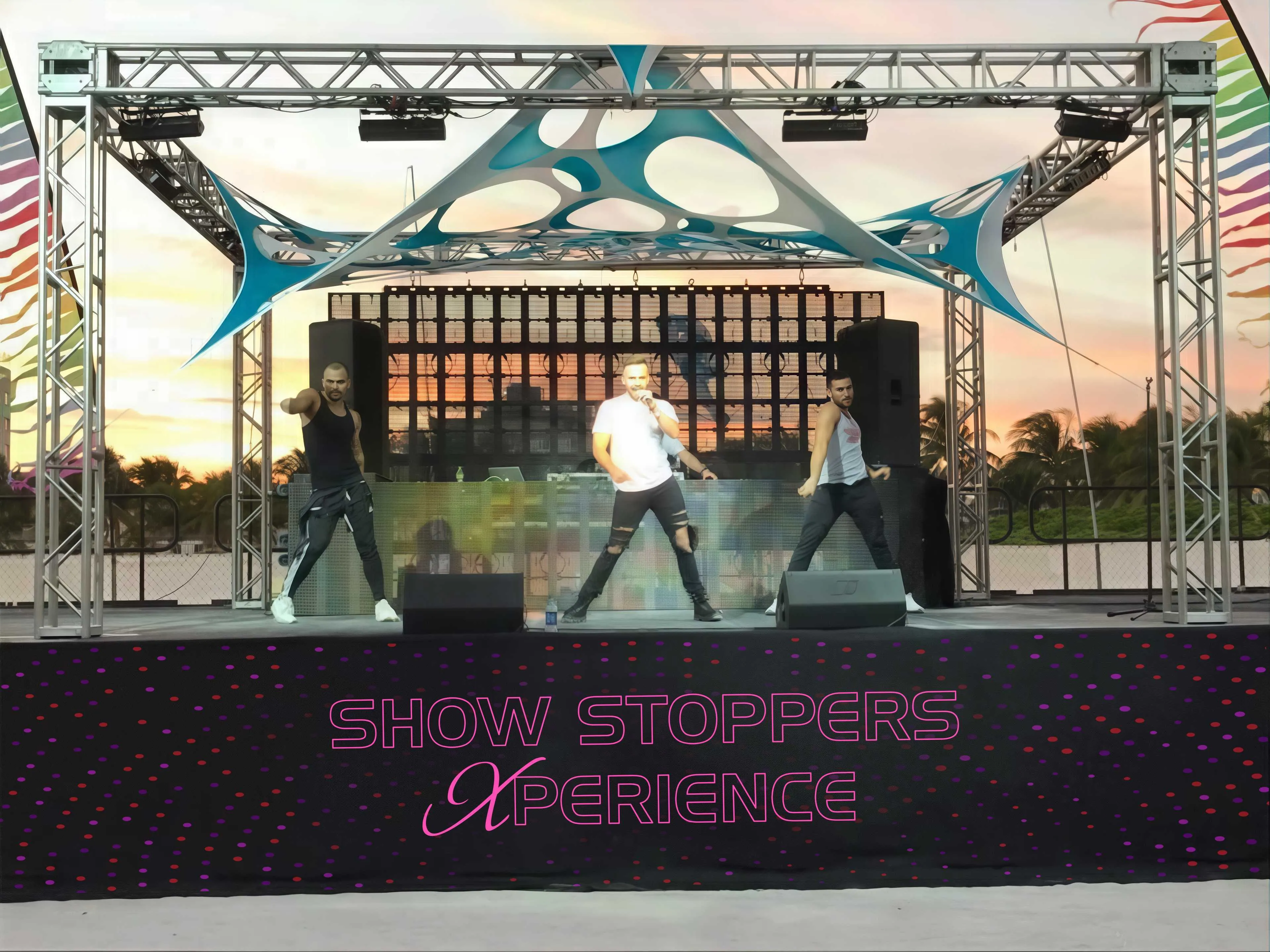 Custom Printed Stage Skirt Any Custom Size - All Over Print