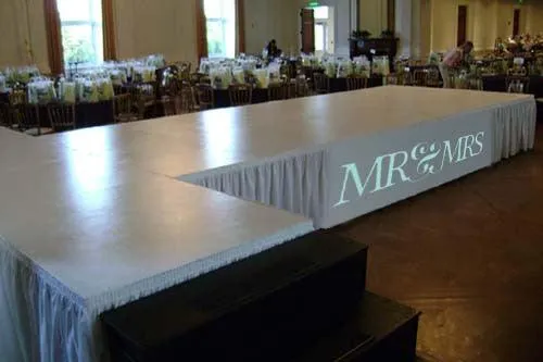 Custom Printed Stage Skirt Any Custom Size - All Over Print