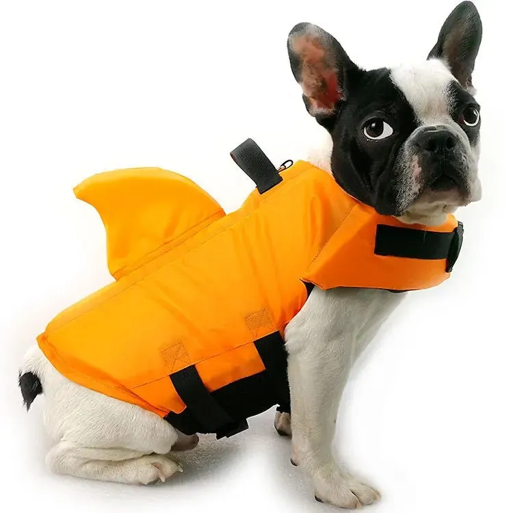 Dog Life Vest Swimming Suit - Summer Shark