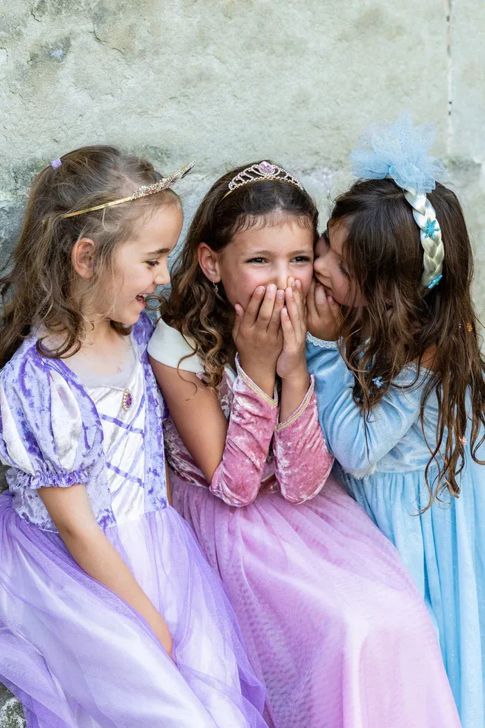 Great Pretenders 34113/34115/34117 Velvety Soft Sleeping Sweetheart Princess Gown with Arm Warmers