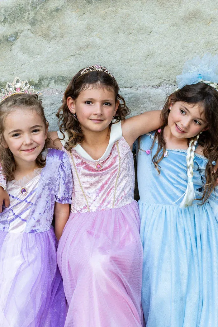 Great Pretenders 34113/34115/34117 Velvety Soft Sleeping Sweetheart Princess Gown with Arm Warmers