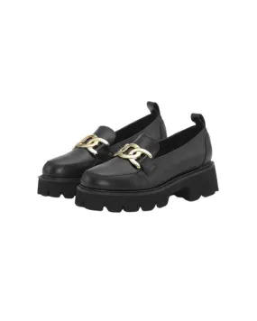 Ilse Jacobsen Miley Leather Platform Loafer