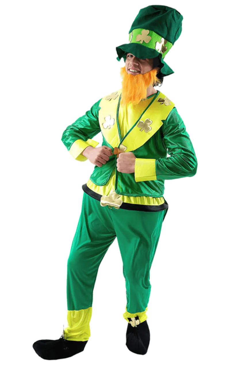 Mens St Patricks Day Irish Leprechaun Costume