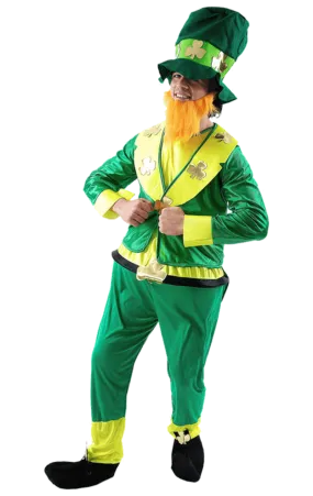 Mens St Patricks Day Irish Leprechaun Costume