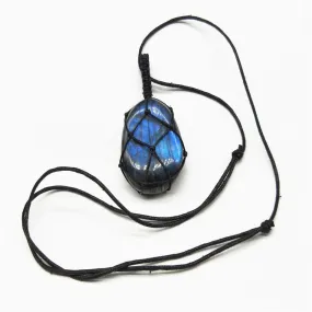 Natural Labradorite Stone Necklace