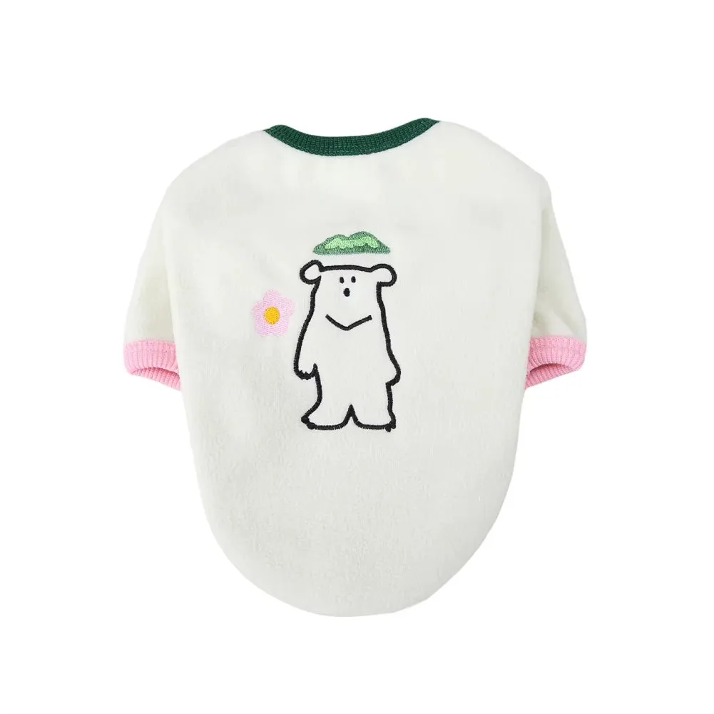 Pet Clothes Dog Cat Sweater Cute Soft Solid Color Sweatshirt Pullover Pets Clothing Outfit Chihuahua Teddy Costume Pets Supplies