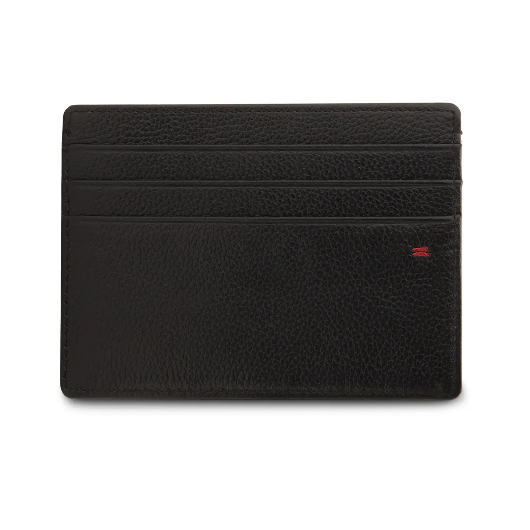 Sheaffer Gift Set ft. Glossy Black 300 Ballpoint Pen with Gold Trims and Credit Card Holder