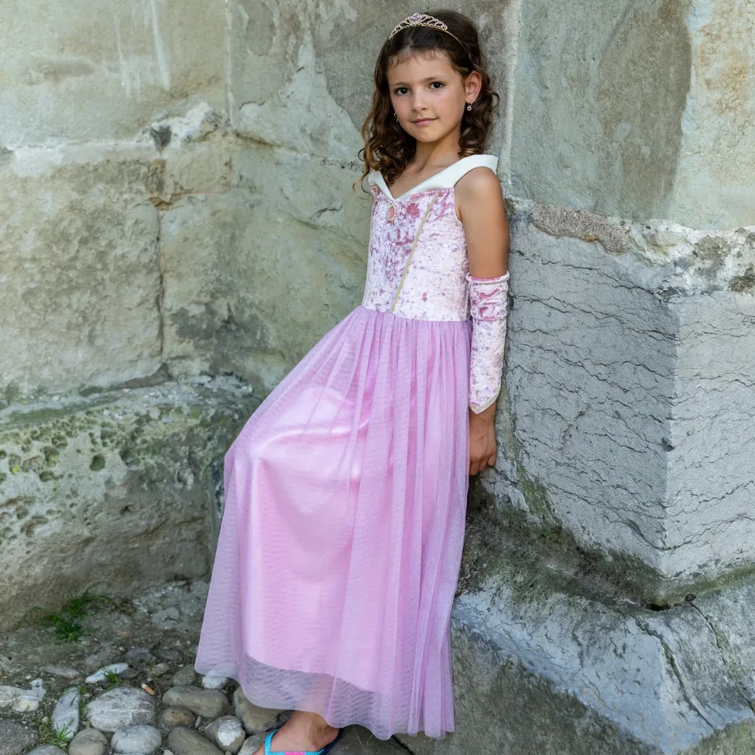Velvety Soft Sleeping Sweetheart Princess Gown w/ Arm Warmies