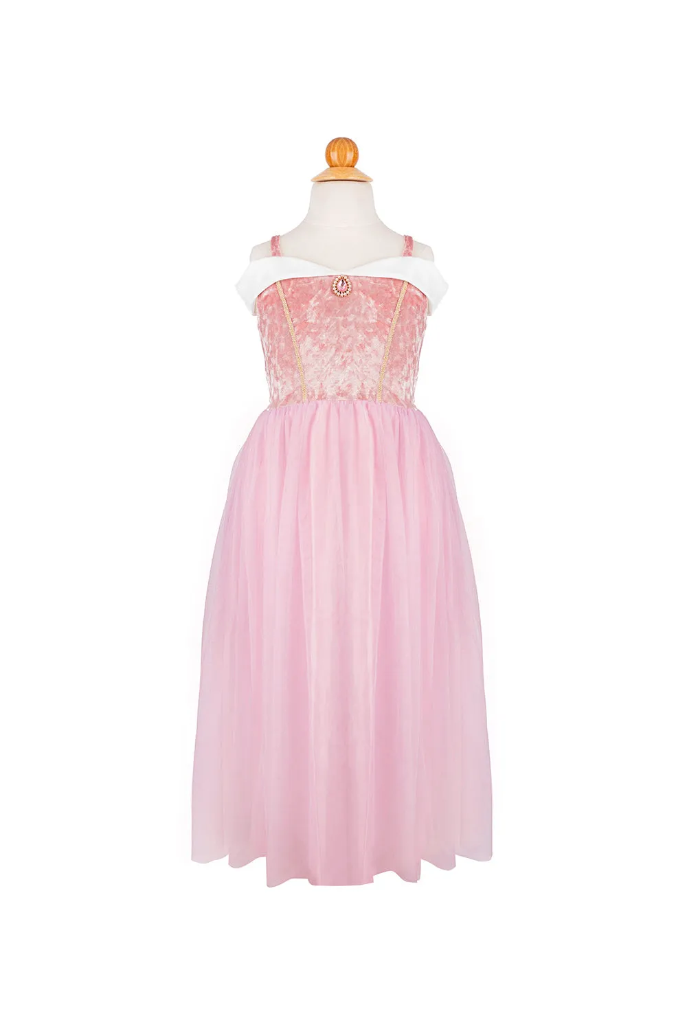 Velvety Soft Sleeping Sweetheart Princess Gown w/ Arm Warmies